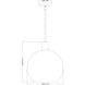 Margo 1 Light 13.75 inch Polished Nickel Pendant Ceiling Light