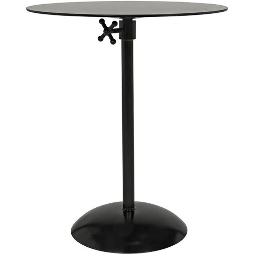 Felix 19 X 16.5 inch Matte Black Side Table