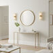 Bree Wall Sconce Wall Light in Brushed Gold