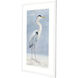 Coastal Calm Blue and White Framed Art