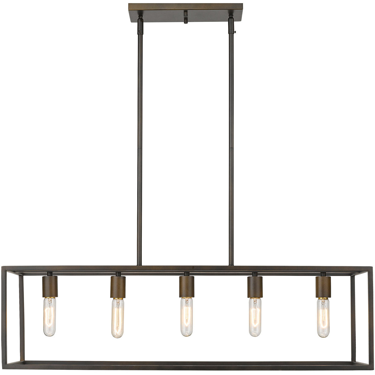 Cobar 5 Light 36 inch Oil-Rubbed Bronze Island Pendant Ceiling Light