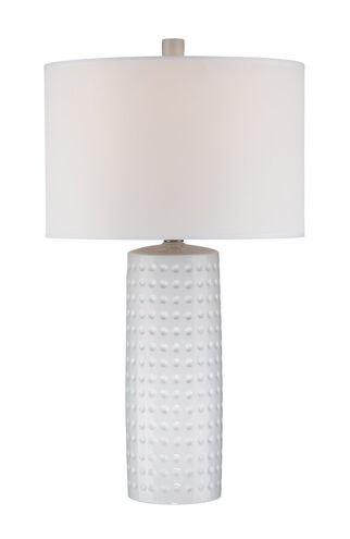 Diandra 25 inch 100.00 watt White Table Lamp Portable Light