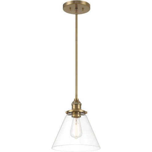 Barwell 1 Light 10 inch Oxidized Aged Brass Mini Pendant Ceiling Light