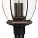 Estate Series San Clemente 3 Light 26.25 inch Copper Bronze Outdoor Post Mount Lantern