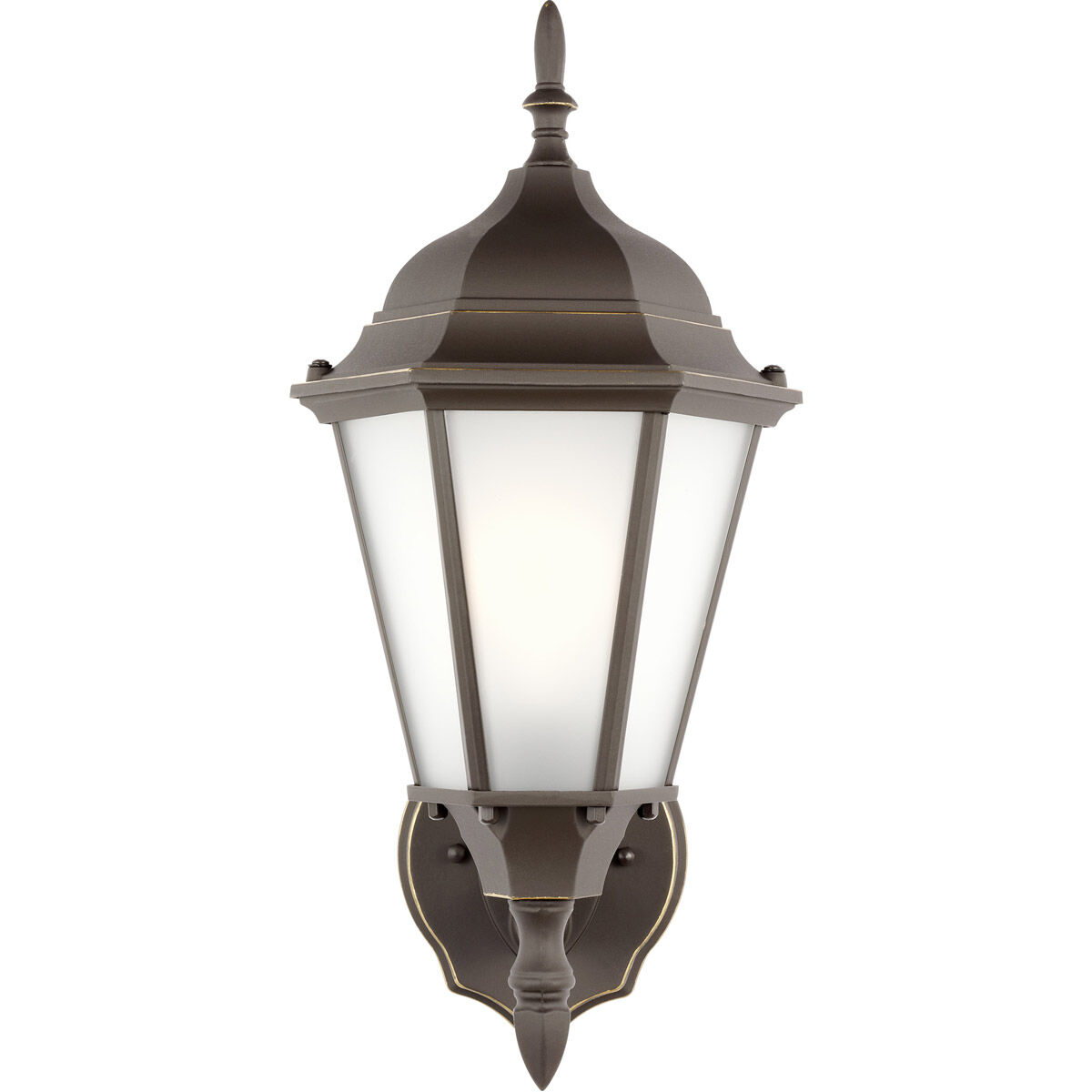 Bakersville 1 Light 17 inch Antique Bronze Outdoor Wall Lantern