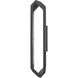 Pitch LED 4.75 inch Coal ADA Wall Sconce Wall Light, Outdoor