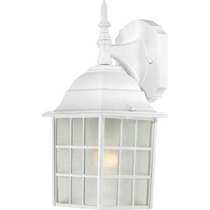Brentwood 1 Light 14 inch White Outdoor Wall Sconce