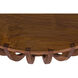 Francis 35 X 35 inch Clear Coat Flat Coffee Table