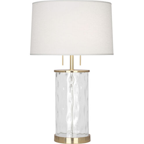 Gloria 28.25 inch 150.00 watt Modern Brass Table Lamp Portable Light