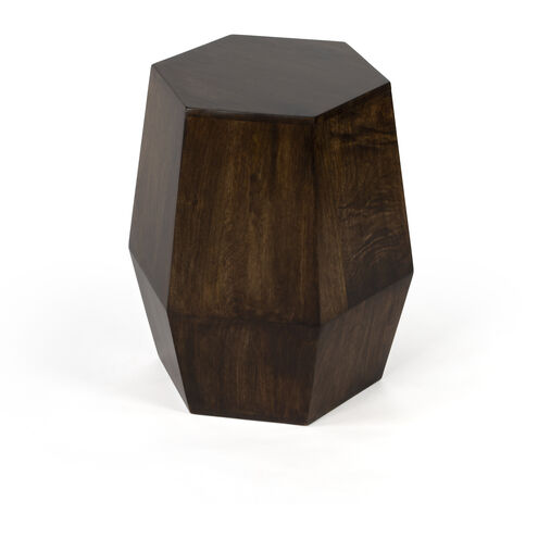 Gulchatai Wood & Gold Finish End or Side Table
