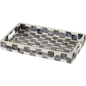 Anita Black/White Tray