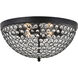 Taye 4 Light 18.00 inch Flush Mount