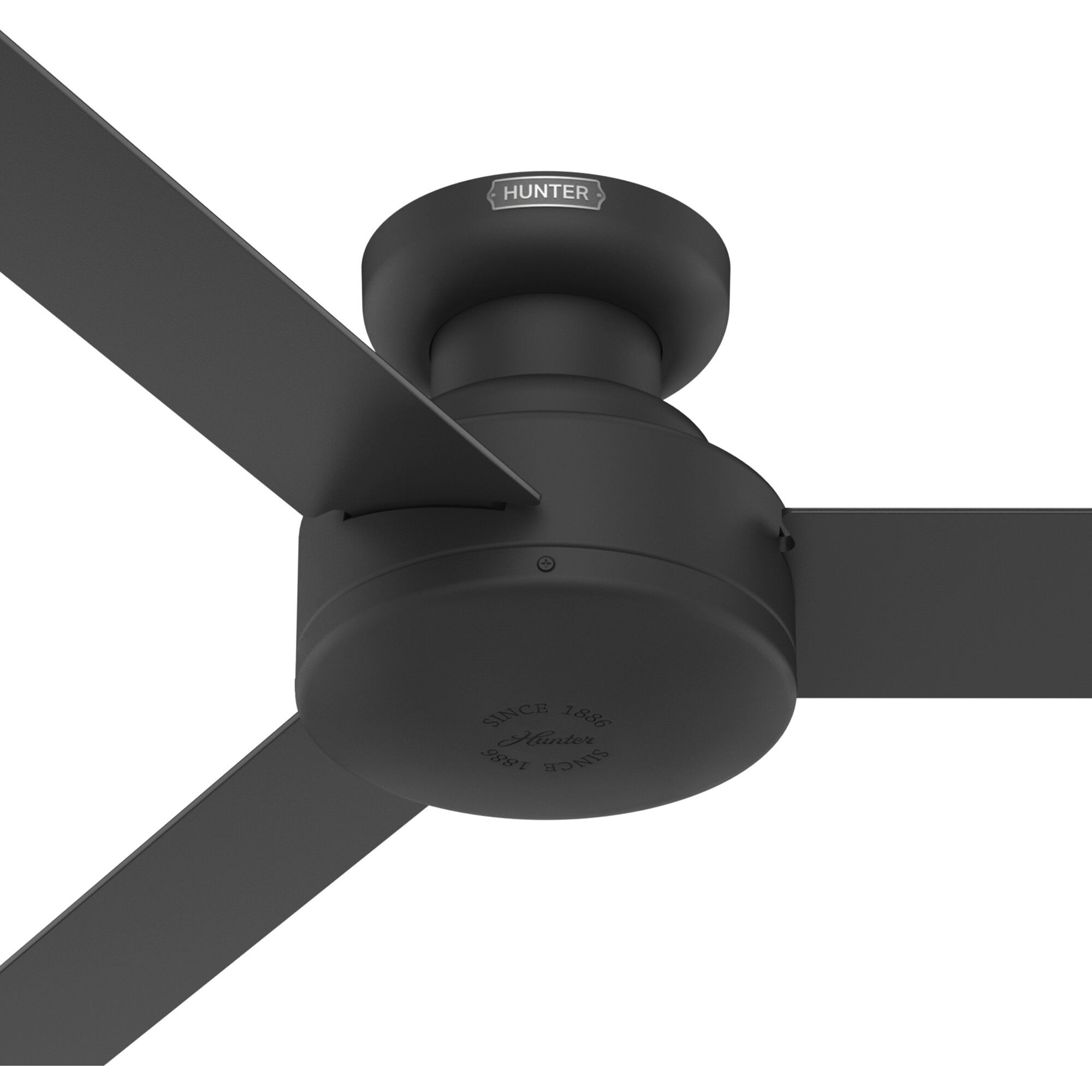 Presto 52 inch Matte Black Ceiling Fan