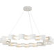 Nami LED 32.75 inch Antique White Chandelier Ceiling Light