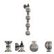 Avra Wall Sconce Wall Light in Black