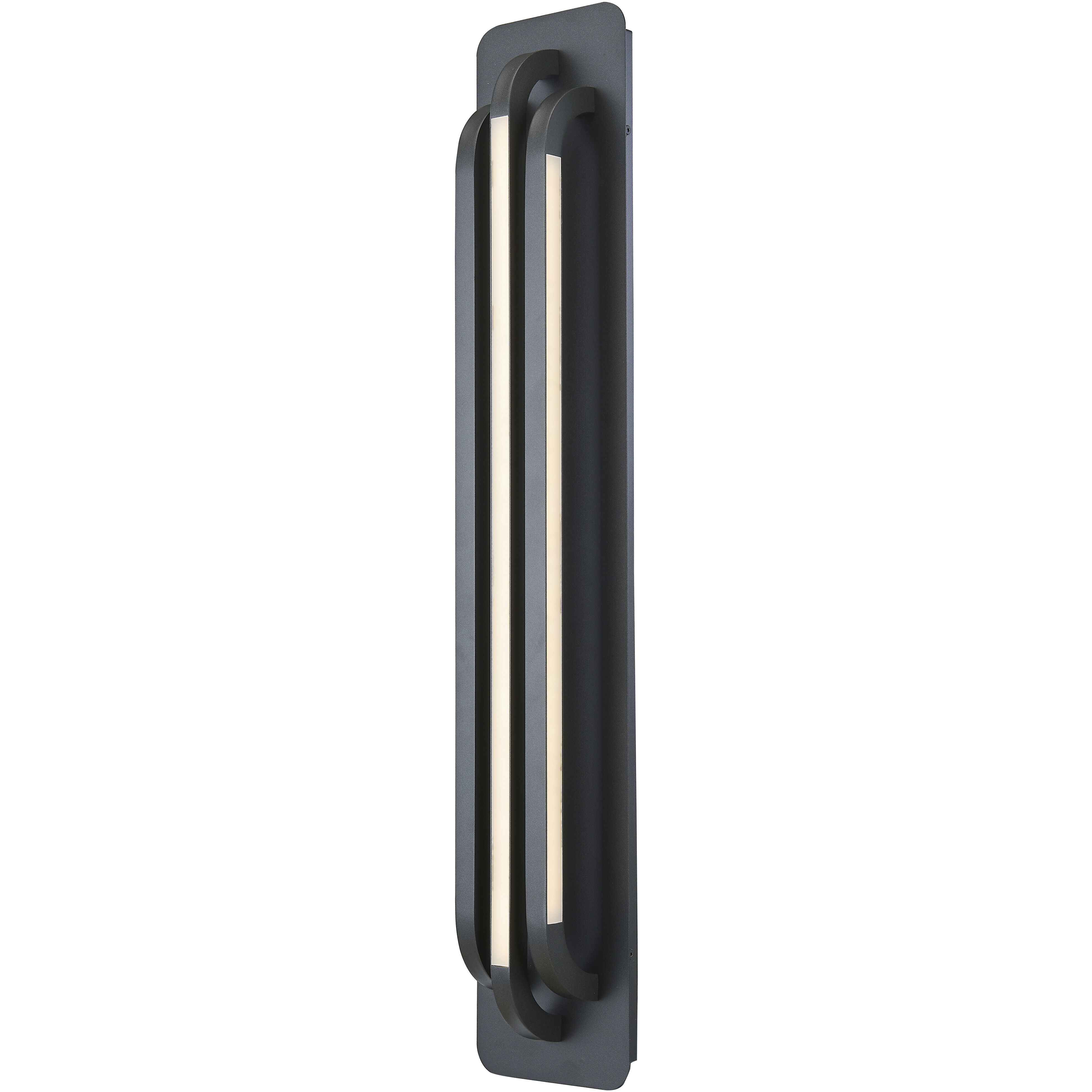 Paton LED 32 inch Matte Black Outdoor Wall Light