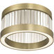 Empra LED 15.75 inch Gold Flush Mount Ceiling Light