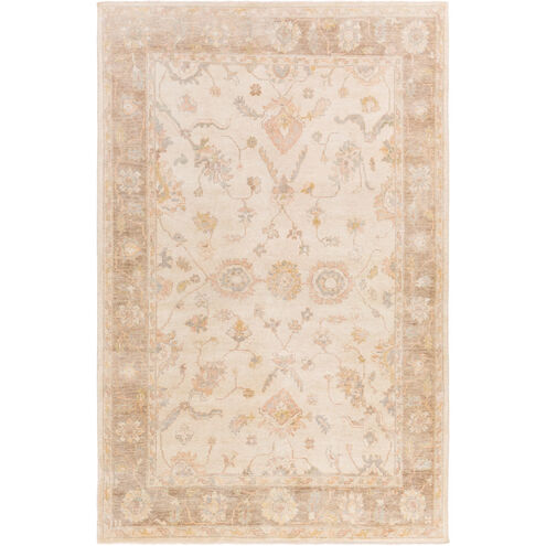 Normandy 36 X 24 inch Ivory/Taupe/Butter/Blush/Light Gray Rugs, Wool