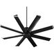 Proxima Patio 60 inch Noir with Matte Black Blades Patio Fan