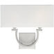 Rhodes 2 Light 14.00 inch Wall Sconce