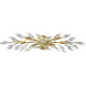 Flora Grace 6 Light 28.75 inch Champagne Gold Vanity Light Wall Light