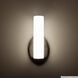 Loft LED 3 inch Brushed Nickel ADA Wall Sconce Wall Light in 3500K, 11in.