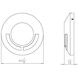 Surface Mounted Indicator Light 12 2.8 watt Stainless Steel Path Indicator Light in 2700K Warm LED, WAC Landscape