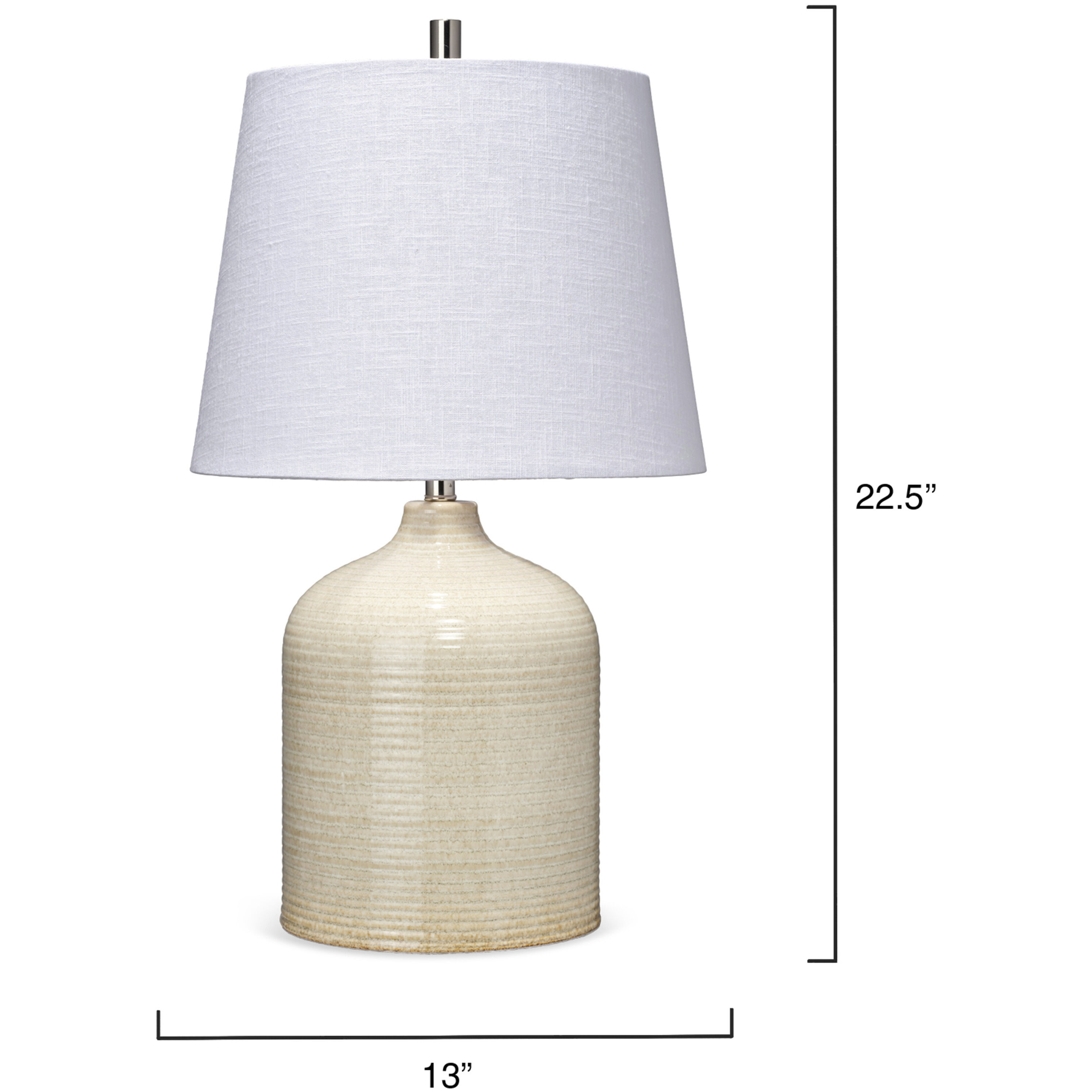 Au Lait 22.5 inch 100.00 watt Taupe Table Lamp Portable Light