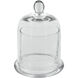 Serving Platter 4 X 4 inch Clear Platter, Set of 2