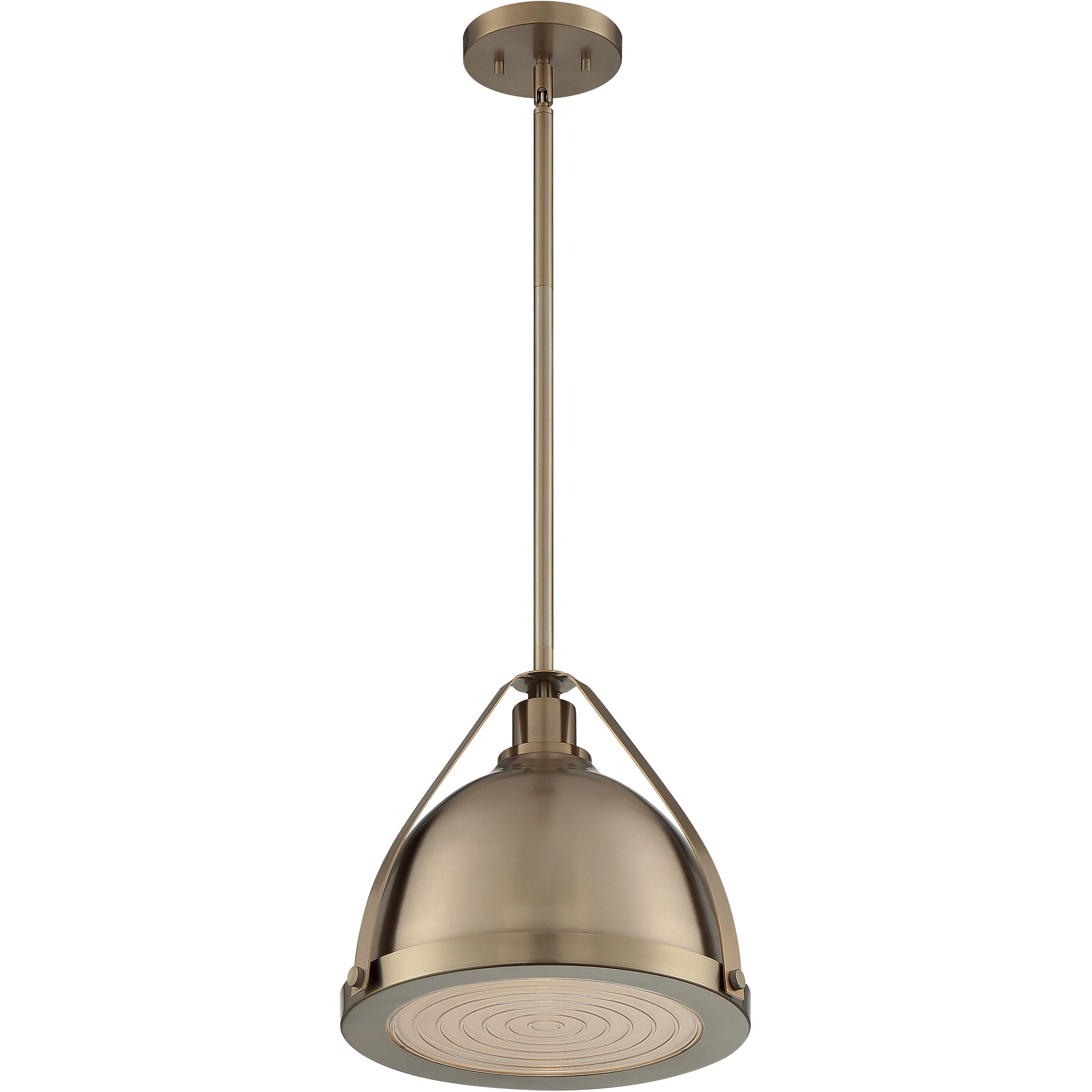 Barbett 1 Light 12.63 inch Burnished Brass Pendant Ceiling Light