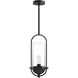 Alora Mood Cyrus 1 Light 5 inch Matte Black Pendant Ceiling Light