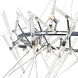 Icicle 12 Light 42 inch Chrome Chandelier Ceiling Light