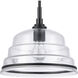 Boyer 1 Light 11 inch Matte Black Pendant Ceiling Light