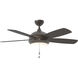 Discus Classic 44 44 inch Roman Bronze Ceiling Fan