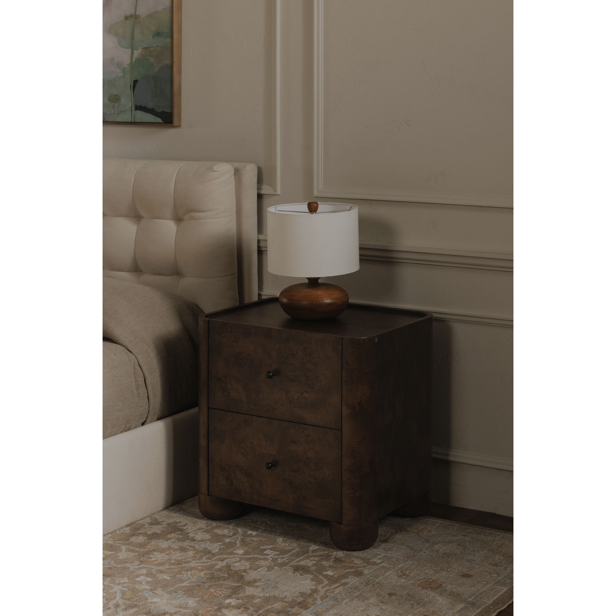 Gibson Nightstand in Brown
