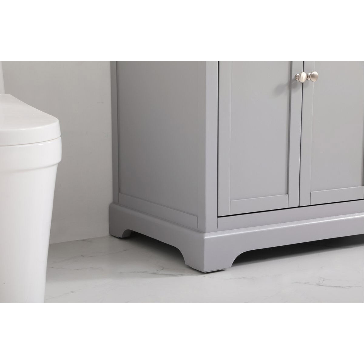 Franklin 36 X 22 X 35 inch Grey Bathroom Vanity Cabinet