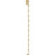 Sean Lavin Catena Sconce Wall Light in 2700K, Hand Rubbed Antique Brass