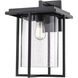Adair 1 Light 17 inch Powder Coated Black Outdoor Wall Sconce