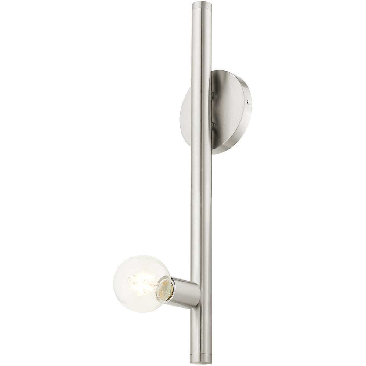 Bannister 1 Light 5 inch Brushed Nickel Wall Sconce Wall Light
