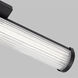 Syden LED 4.75 inch Midnight Black Bath Vanity Wall Light