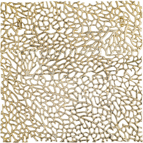 Mianus Gold Dimensional Wall Art