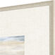 Wild Escape White and Green and Blue Framed Art