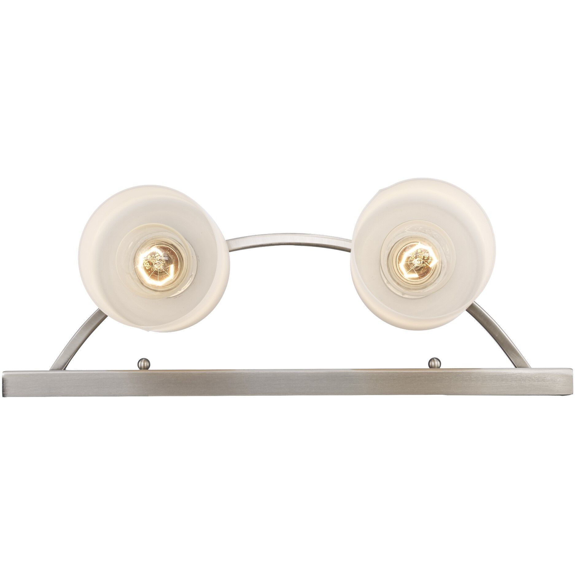 Moonlight 2 Light 17 inch Brushed Nickel Reversible Bath Vanity Bar Wall Light