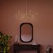 Pilar 6 Light 40 inch Brushed Gold Chandelier Ceiling Light