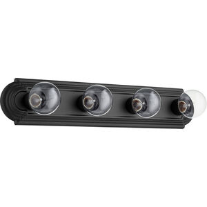 Stepped 4 Light 24.00 inch Bathroom Vanity Light