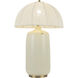 Alora Mood Crosby 27.63 inch 60 watt Brushed Gold Table Lamp Portable Light