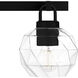 Celina 3 Light 24 inch Matte Black Bath Light Wall Light, Large
