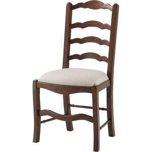 An Evening with Friends Antiqued Wood Side Chair
