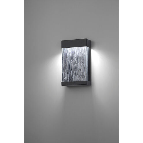 Ontario LED 11 inch Black Outdoor Wall Mount, Small