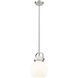Downtown Urban Newton Sphere 1 Light 8.00 inch Mini Pendant